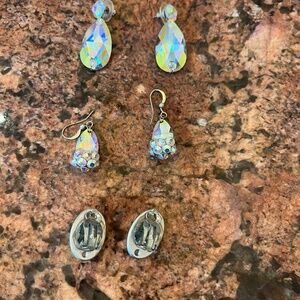 Ballroom dance, professional competition earrings